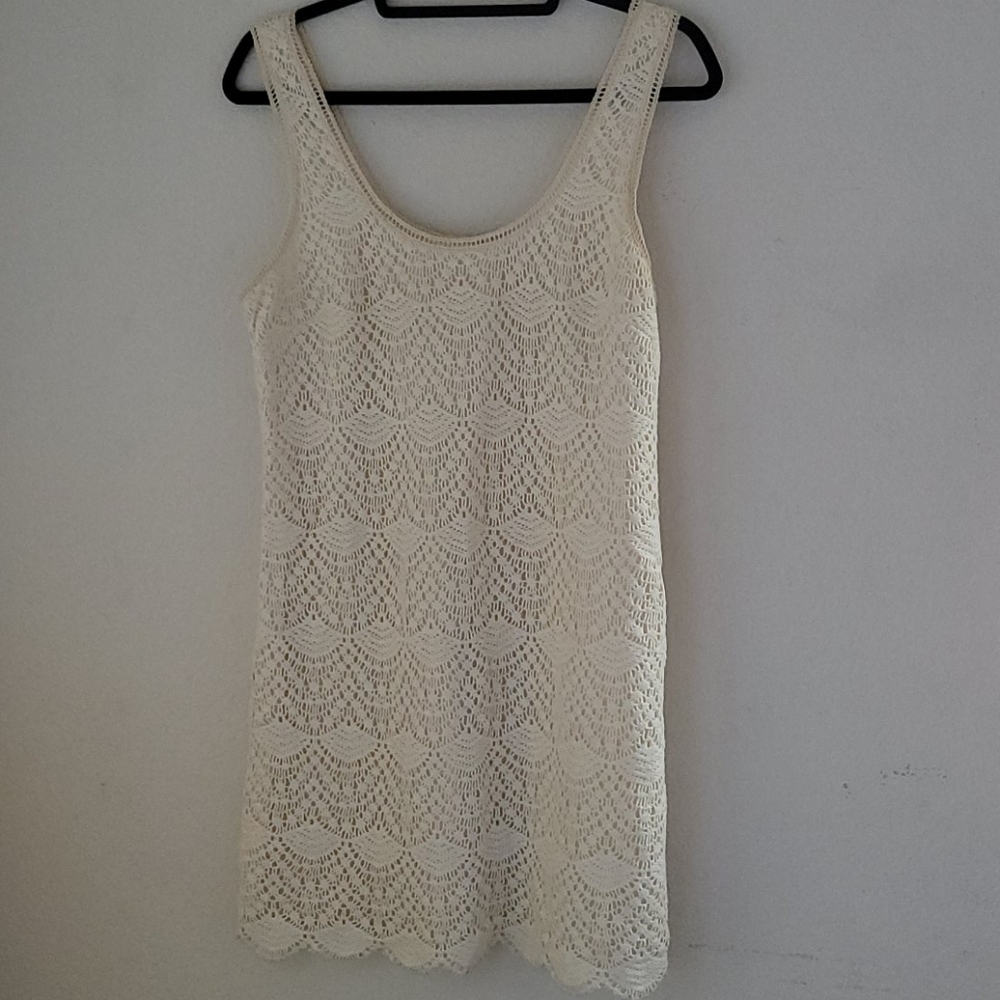 Juicy Cream tank top dress